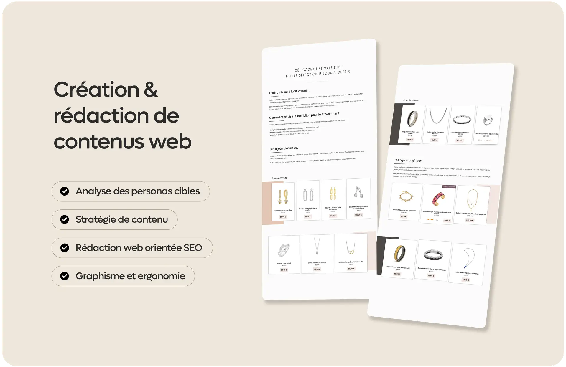 creation et redaction de contenus web